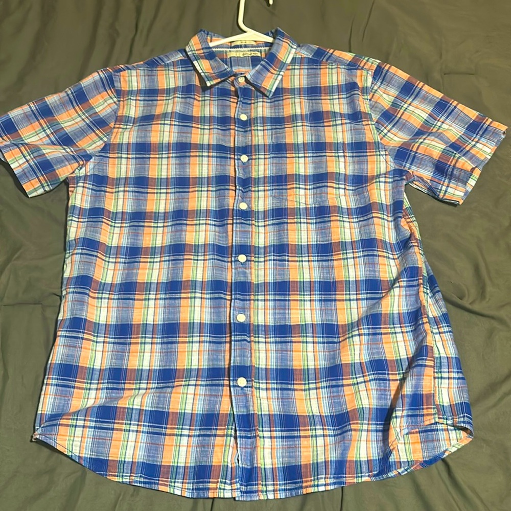 Large Hawker Rye short sleeve button up